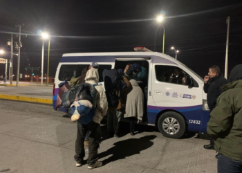 Atendió municipio a migrantes abandonados por la federación para refugiarse del frío