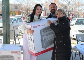 Entrega Gobierno del Estado calentones a primarias de Ciudad Juárez