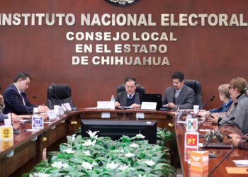 Presentó INE informe de avance de trabajos de organización de las elecciones en Chihuahua