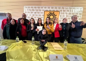 Protesta Rocío Sáenz Gómez como dirigente municipal del PRD en Ascensión