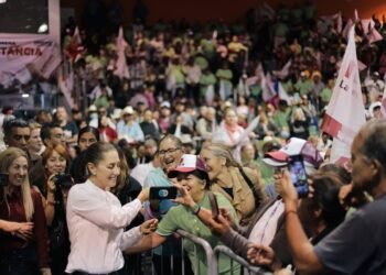 Claudia Sheinbaum inicia el año en gira por Chihuahua miercoles 3 de enero 2024