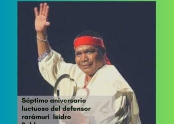 Séptimo aniversario luctuoso del defensor rarámuri Isidro Baldenegro