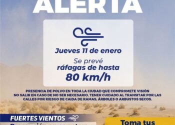 Se esperan fuertes vientos para este jueves; tome sus precausiones