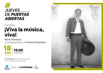 Don Mario Montoya y el Mariachi Zapopan inauguran Jueves de Puertas Abiertas 2024