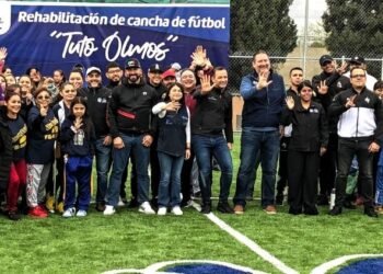 Reinaugura Alcalde Marco Bonilla centro deportivo Jesús «Tuto» Olmos en Santa Rosa