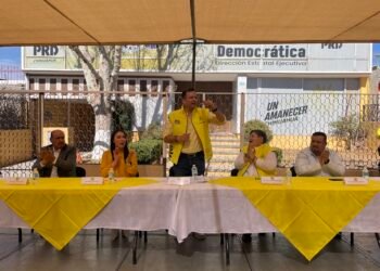 Acompañó PRD a Marco Bonilla en registro para buscar la reelección a la Alcaldía de Chihuahua