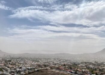 Llega novena tormenta invernal a Chihuahua, ráfagas de viento hasta de 80 kilómetros
