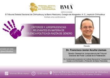 Invita TEE a conferencia de jurisprudencias sobre violencia política en razón de género