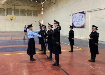 Participan 25 secundarias en Concurso Regional de Escoltas en Juárez