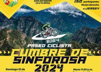 Invita Guachochi a aficionados al ciclismo recreativo al Paseo Cumbre Sinforosa