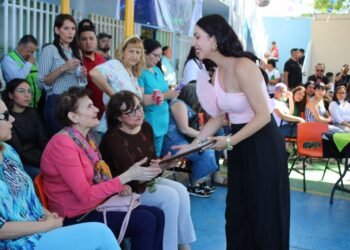 Celebran el 110 aniversario de la Escuela Primaria Heroica Veracruz  en Ciudad Juárez
