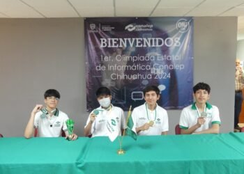 Gana estudiante del CONALEP Juárez III la Primera Olimpiada Estatal de Informática del subsistema