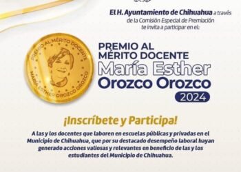 Reiteran invitación a participar en Convocatoria del Premio Municipal al Mérito Docente “María Esther Orozco Orozco”, 2024