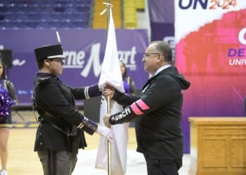 Abanderan a contingente deportivo de la UACH rumbo a la Universiada Nacional 2024, Aguascalientes