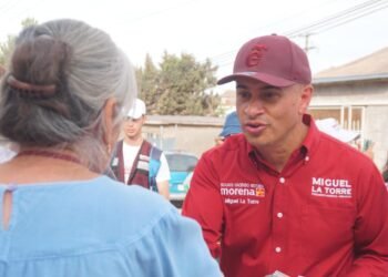 Coincide candidato Miguel La Torre en trabajar por la seguridad y rescate de la sociedad