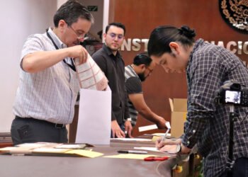 Integró INE paquetes para recabar voto anticipado de ciudadanos en estado de postración