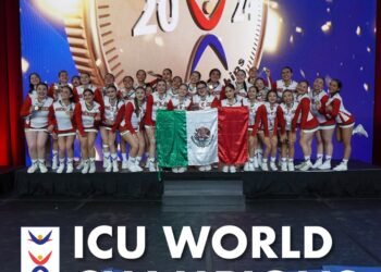 Obtienen estudiantes del Cobach campeonato mundial de porristas en Orlando, Florida