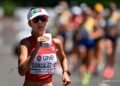 Entrenará la marchista olímpica Alegna González en Creel como preparación final a Paris 2024