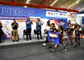 Arrancaron los Juegos Deportivos Estatales de Educación Básica en tres sedes
