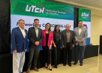 Fortalece UTCH vinculación con socios de la CANACINTRA para que conozcan oferta educativa