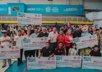 Clausura Marco Bonilla estímulo económico «Mi beca Chihuahua Deporte»