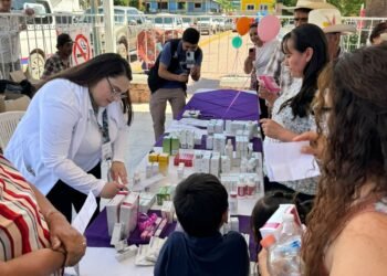 Participa la UACH en la Jornada Nacional de Salud Pública en el municipio de Moris