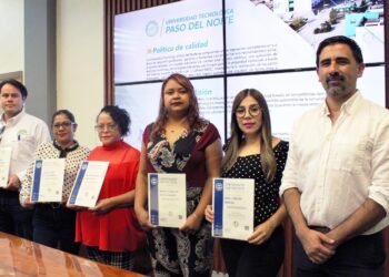 Certifican a personal de la UT Paso del Norte como auditores líderes de calidad