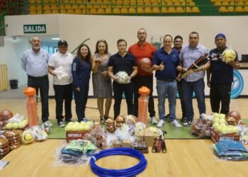 Entrega COBACH equipo deportivo a once planteles de la Zona Norte para fortalecer habilidades