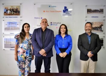 Sostienen reunión de colaboración UPNECH y Sección 8 del SNTE para fortalecer coordinación