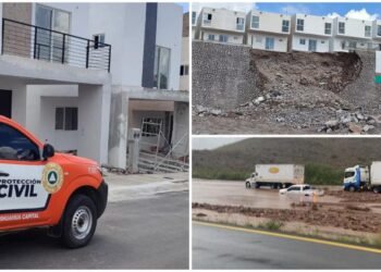 Seguirán las lluvias fuertes en la entidad pide Protección Civil precaución al circular