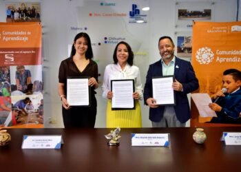 Suman esfuerzos UPNECH y la asociación civil Vía Educación, firman convenio