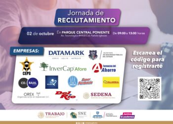 Ofertaron 1200 empleos en jornada de reclutamiento en el parque Central de Ciudad Juárez