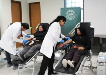 Contribuyen estudiantes de la UT Paso del Norte a salvar vidas con donación de sangre