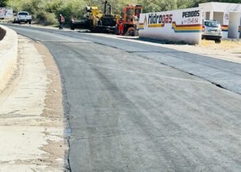 Destaca Teresa Erives recarpeteo de carretera a Aquiles Serdán, tenía 20 años sin mantenimiento