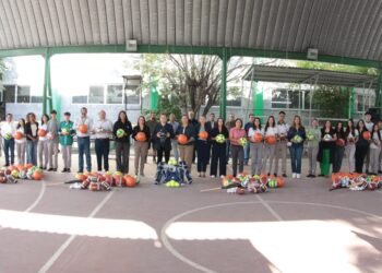 Mejoran con equipamiento condiciones para la práctica deportiva de más de 22 mil estudiantes del Cobach