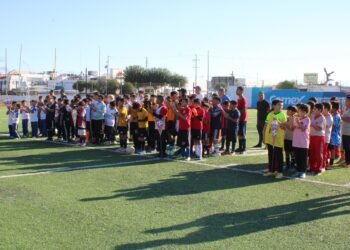 Arranca torneo de fútbol de la zona escolar número 4 de Primarias Estatales en Juárez