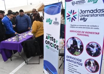 Llevan Jornadas Universitarias de la UTCJ servicios y actividades a colonia El Mezquital