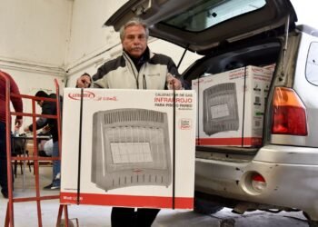 Inician entrega de calefactores a escuelas de la Zona Norte ante la inminente entrada del frío