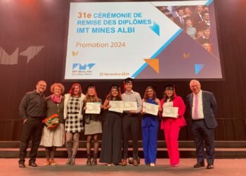 Estudiantes de Ingeniería de la UACH concluyen Primera generación de doble grado en IMT Mines Albi, Francia