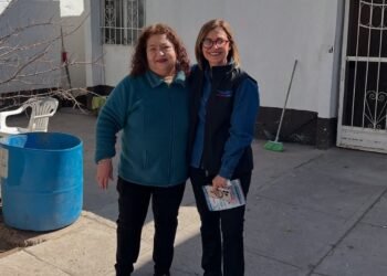 Recorre Isela Martínez colonias para promocionar la consulta para el Presupuesto Participativo 2025