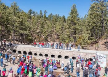 Una realidad Puente en Huiyorare, para mejorar  la vida de los habitantes
