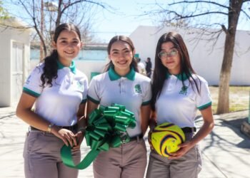 Inauguran nuevo espacio deportivo del Cobach en el Plantel 20 de Jiménez