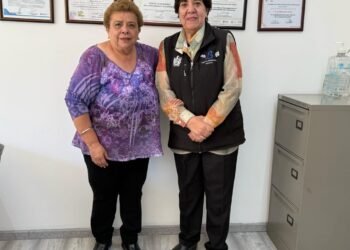 Evalúa regidora Lupita Borruel resultados de jornada de salud con sindicato de TELMEX