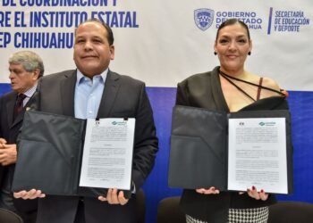 Firman IEE y Conalep convenio de colaboración para fomentar la participación ciudadana