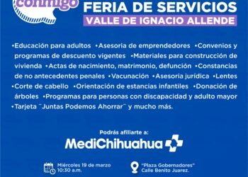 Lleva Estado feria de servicios “Cuenta Conmigo” a la localidad de Valle de Ignacio Allende