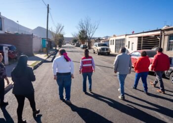 Avanza programa de pavimentación de diversas calles en el municipio de Aquiles Serdán