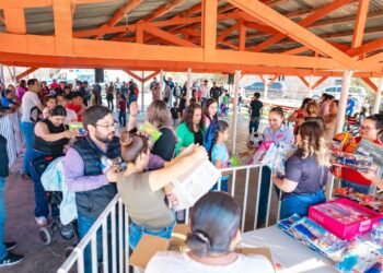 Inician festejos por el Día del Niño en Aquiles Serdán, primero en Santo Domingo