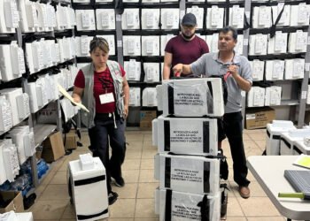 Inician consejos distritales entrega de 3504 paquetes para votar en elección judicial del domingo
