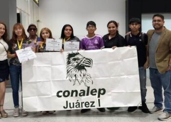 Ganan estudiantes del Conalep medallas de oro y bronce en concurso Infomatrix México 2025