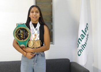 Reconocerán en reunión nacional a estudiante Flor Saavedra, talento del Conalep